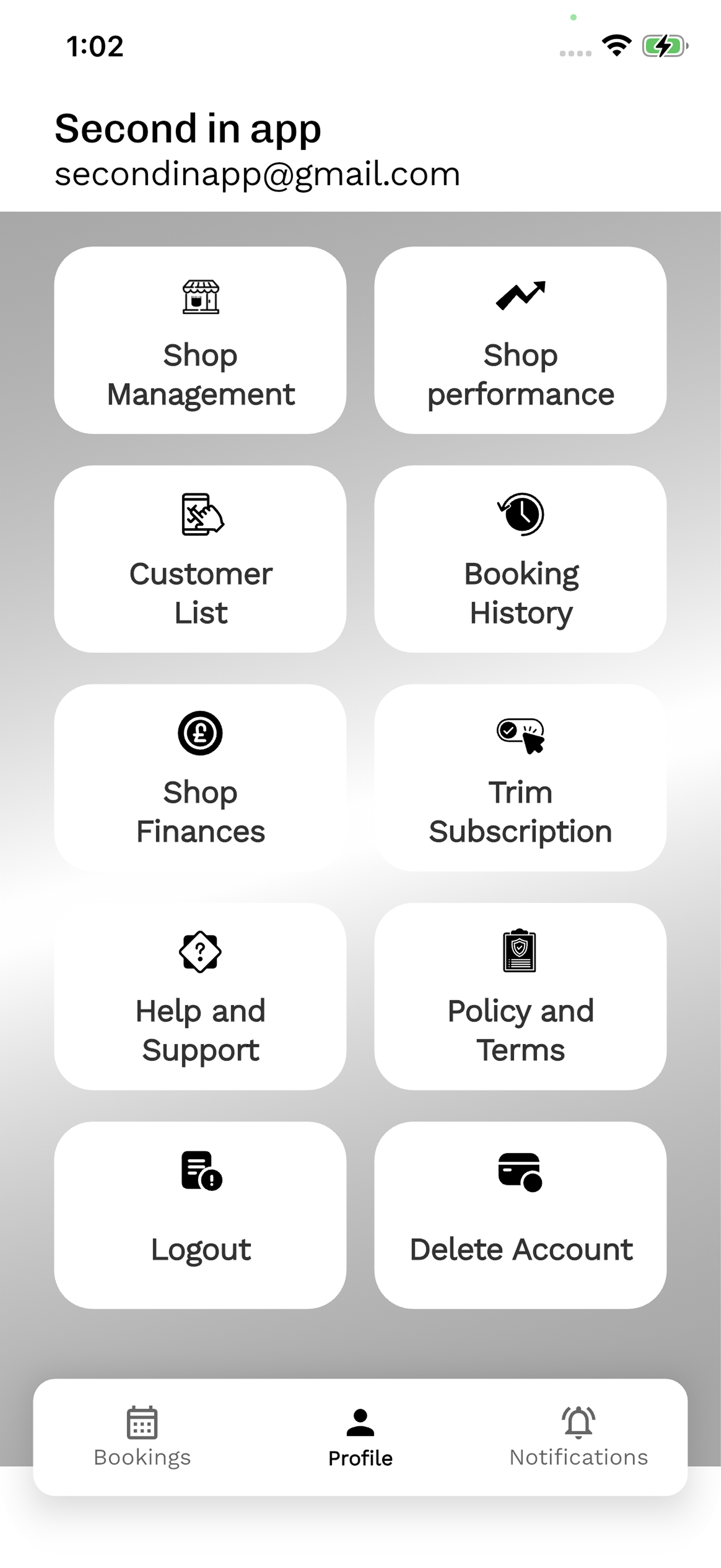 Trim Business profile hub